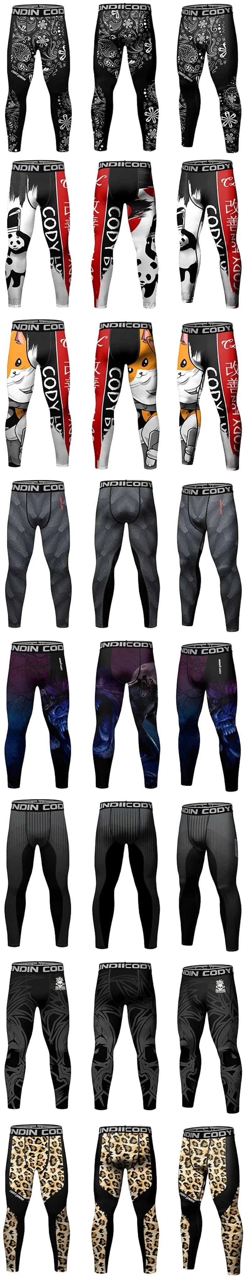 Herren Leggings Sporthose Jogginghose Trainingshose Lauf Hose Kompressionshose