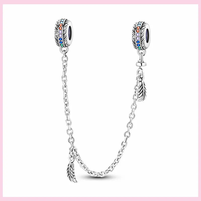 Charms Anhänger 925er Sterling Silber Armband Muranoglasperlen Damen Glas Beads