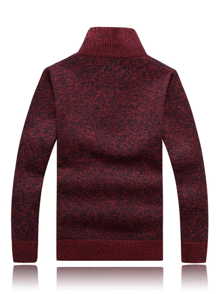 Herren Pullover Sweatshirt Troyer Pulli Sweater Stehkragen Zipper Langarmpulli