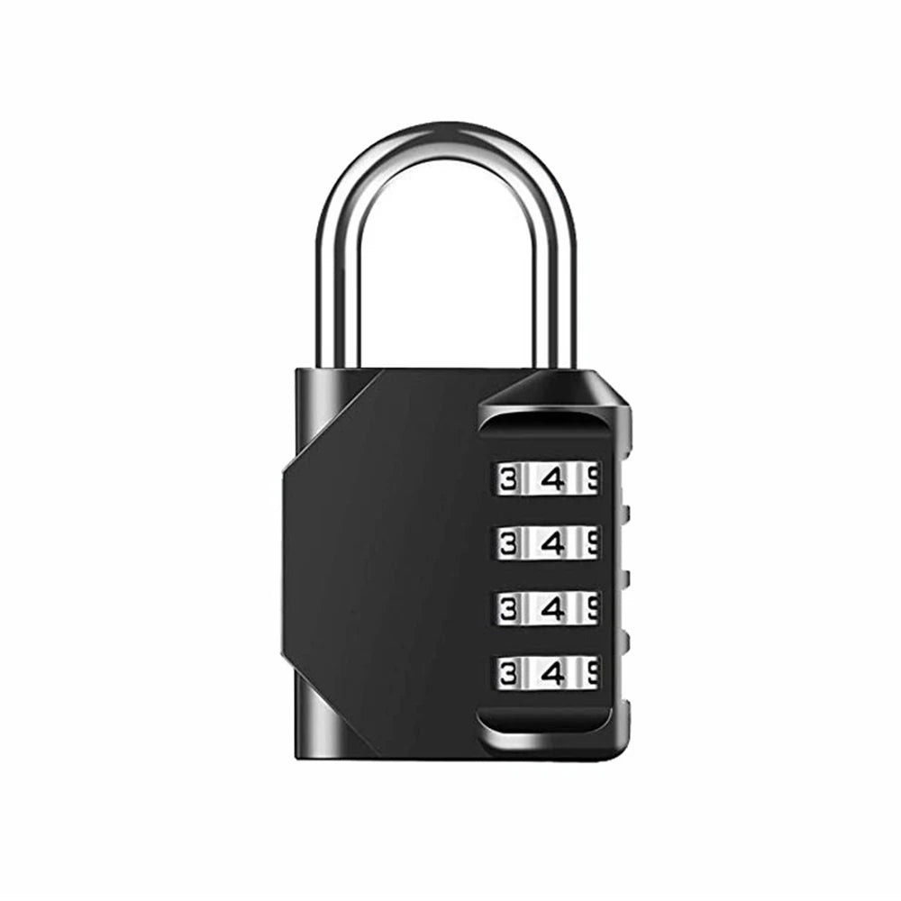 4 Stellig Vorhängeschloss Zahlenschloss Schloss Zahlencode Zinklegierung Sicher