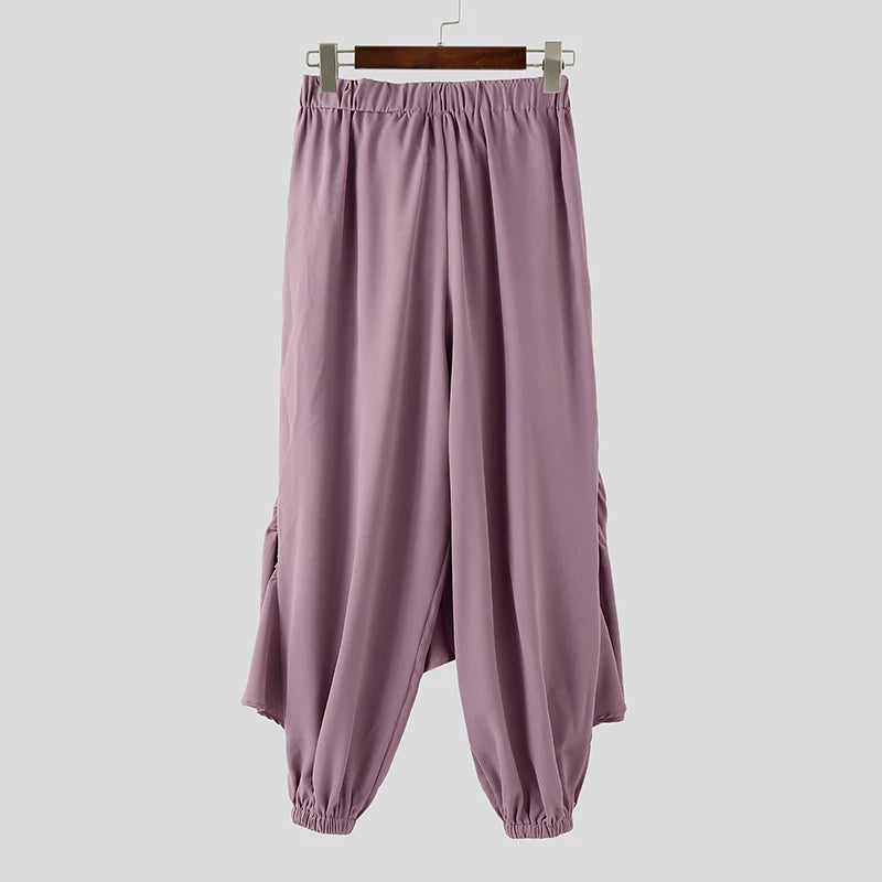 Männer Hose Haremshosen Pumphosen Pluderhosen Hosenrock Herrenrock Kilt Jogger