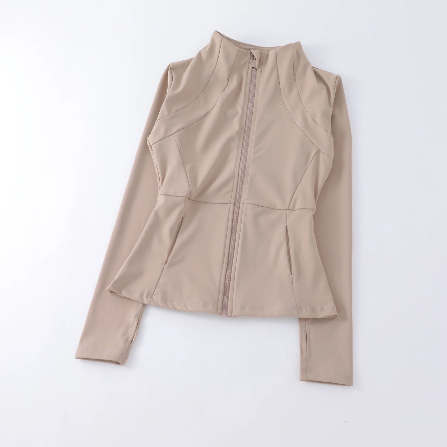 Felpa Donna Giacca Sportiva Con Zip Tuta Maniche Lunghe Cappuccio Maglia Shirt