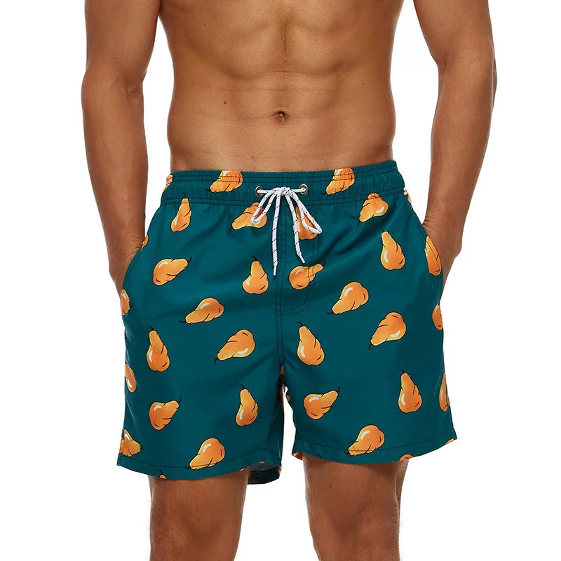 Herren Badehose Badeshort Kurze Hose Shorts Schwimmhose 100% Polyester NEU
