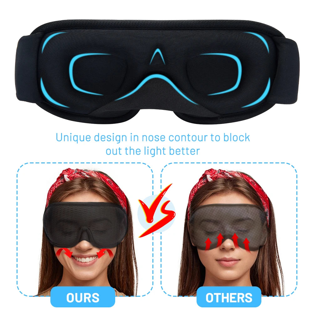 Schlafmaske Maske Augenbinde Augenmaske Nachtmaske 3D Schlafbrille