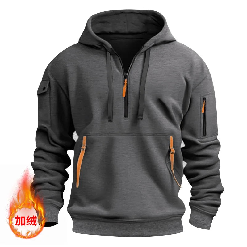 Herren Kapuzenpullover Sweatjacke Hoodie Sweatshirt Pullover Pulli Streetwear