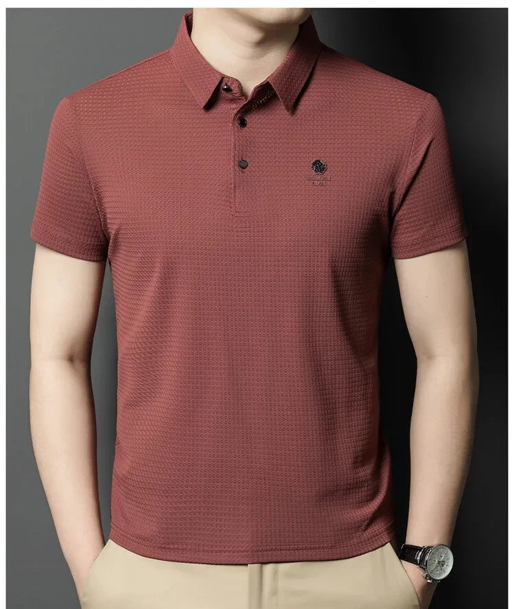 Herren Poloshirt POLO Shirt T-Shirt Kurzarm Zipper Hemd Fashion Polohemd Top NEU
