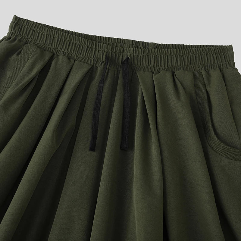 Männer Hose Haremshosen Pumphosen Pluderhosen Hosenrock Herrenrock Kilt Jogger