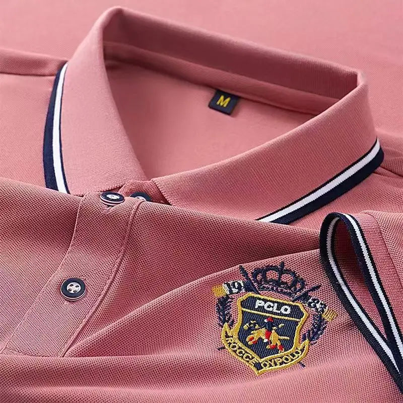 Herren Poloshirt POLO Shirt T-Shirt Kurzarm Zipper Hemd Fashion Polohemd NEU