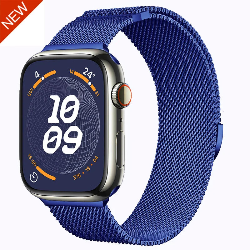 Milanese Armband für Apple Watch Series 9 8 7 6 5 4 3 SE Ultra Sport Band iWatch