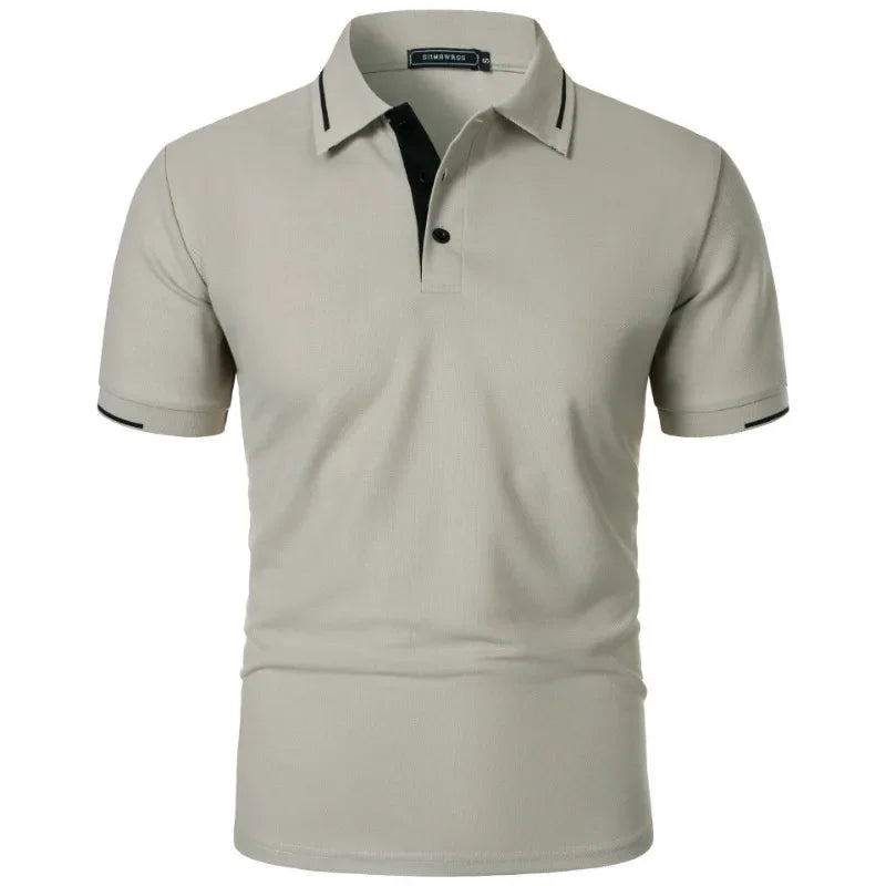 Herren Poloshirt POLO Shirt T-Shirt Kurzarm Zipper Hemd Fashion Polohemd NEU