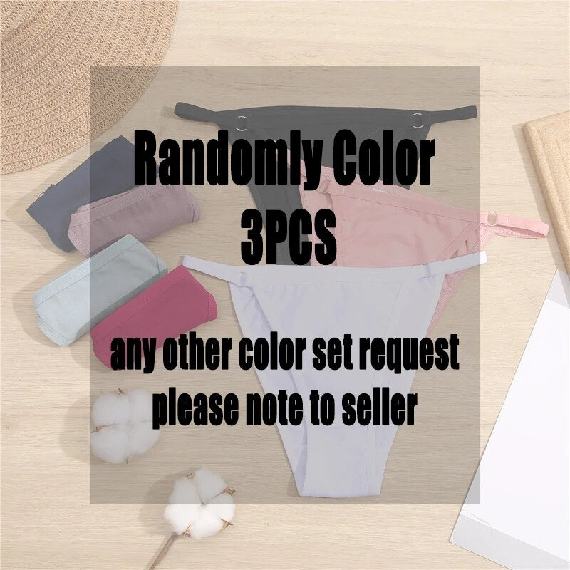 3 Stk Frauen Tanga G-String Höschen Sexy Schlüpfer Slip Dessous Unterwäsche