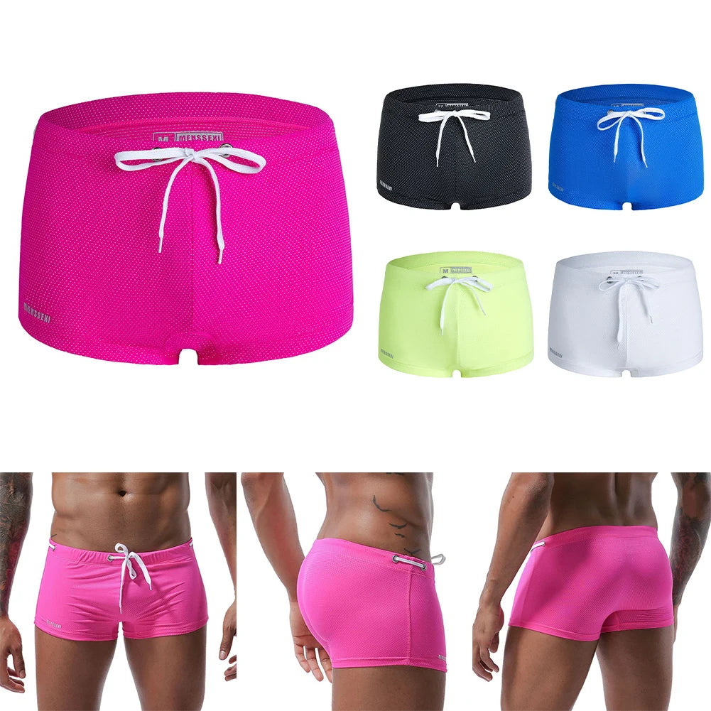 Costume Mare Uomo Pantaloncini corti Boxer Shorts Bagno Slip Interno Piscina