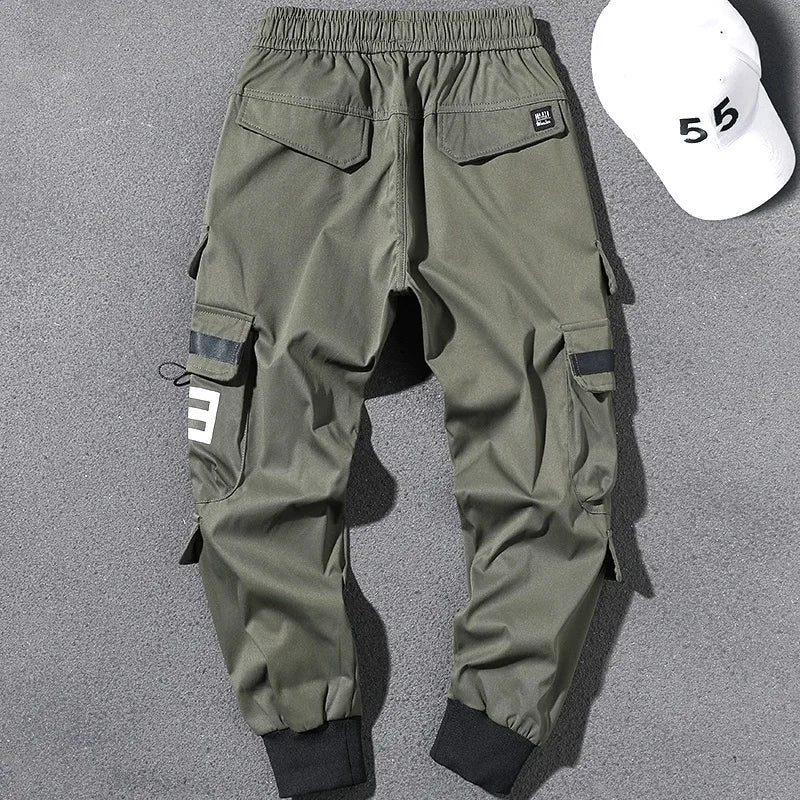 Herren Sporthose Hose Trainingshose Jogger Fitness Slim Fit Cargo Streetwear