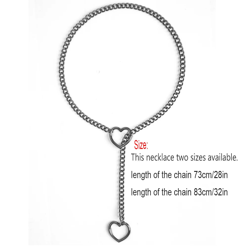 Sexy Halsband Harness Kette BH Gürtel  Punk Goth Frauen Bdsm Bondage Chocker