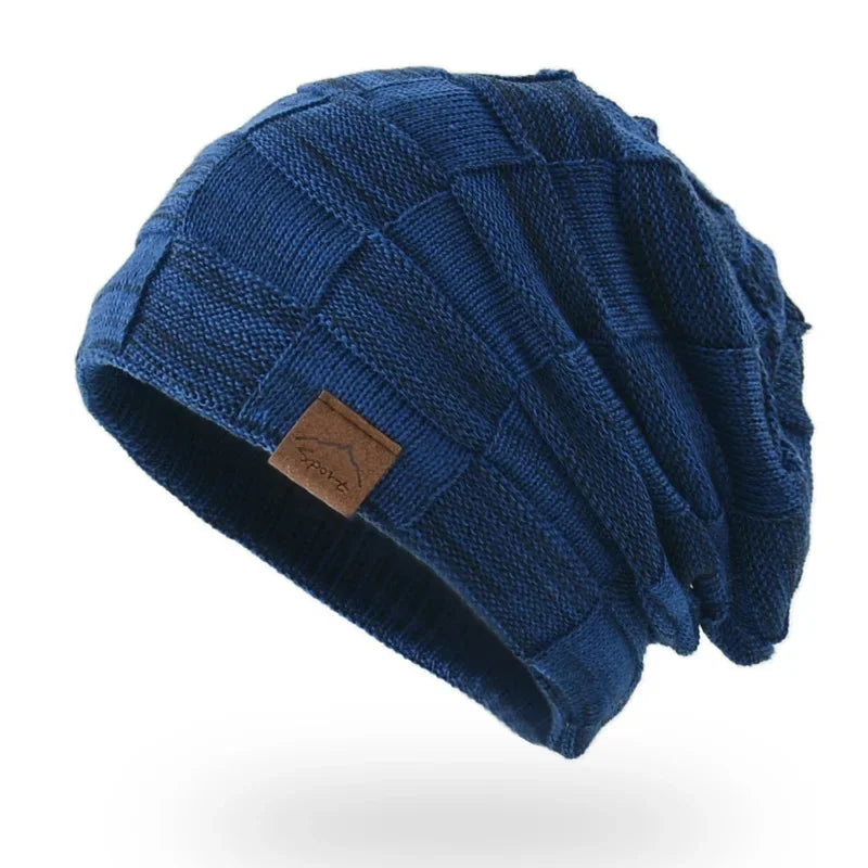 Damen Wolle Mütze Wintermütze Strickmütze Kappe Bommelmütze Pudelmütze Haube