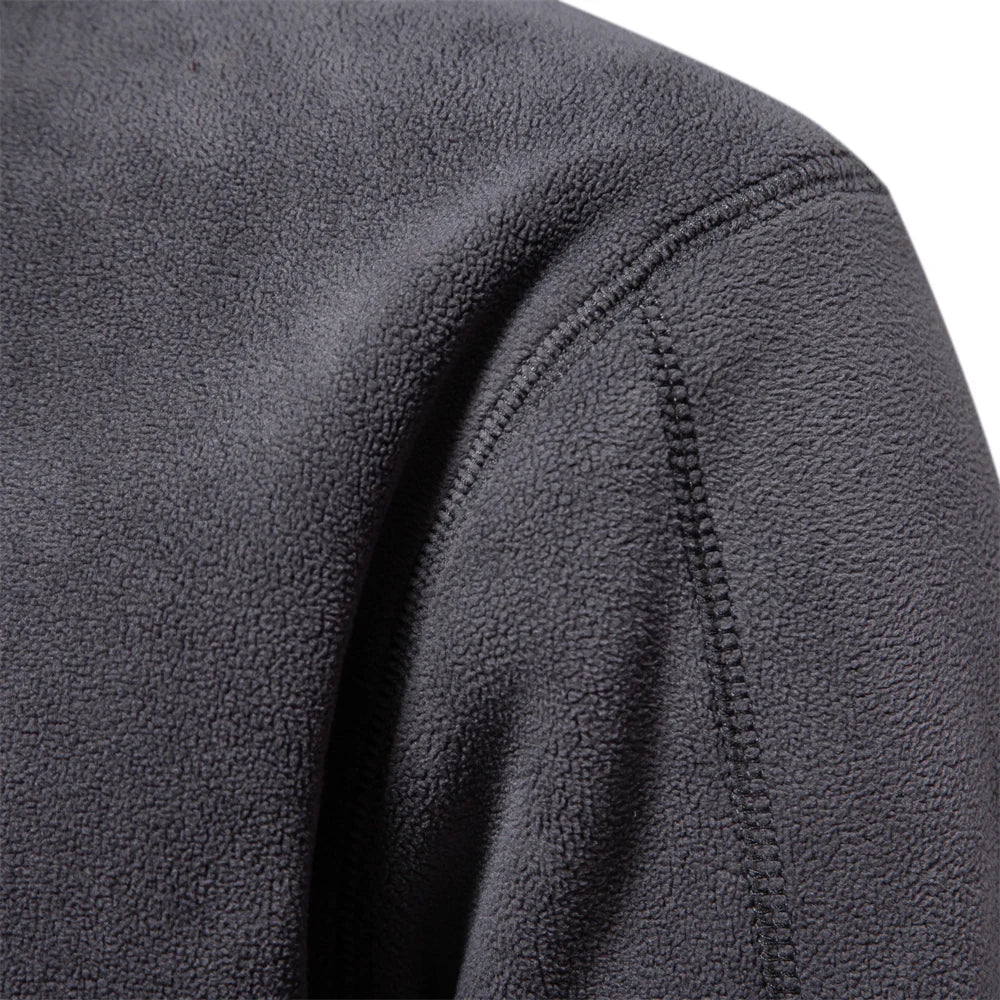 Herren Pullover Sweatshirt Troyer Pulli Sweater Stehkragen Zipper Langarmpulli