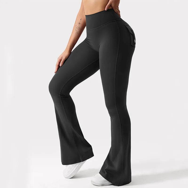 Leggins Donna Push up Vita Alta Pantaloni Sportivi Fitness Yoga Palestra Tuta