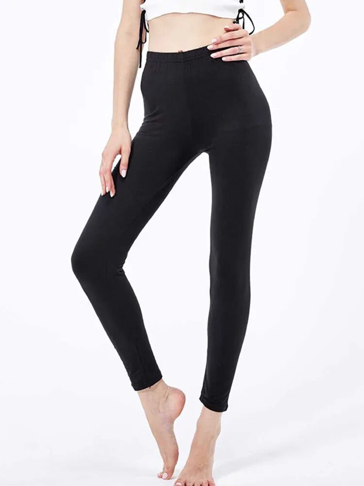 Leggings Damen Kariert Tartan Karo Muster Fitness Leggins Sexy Hohe Elastizität