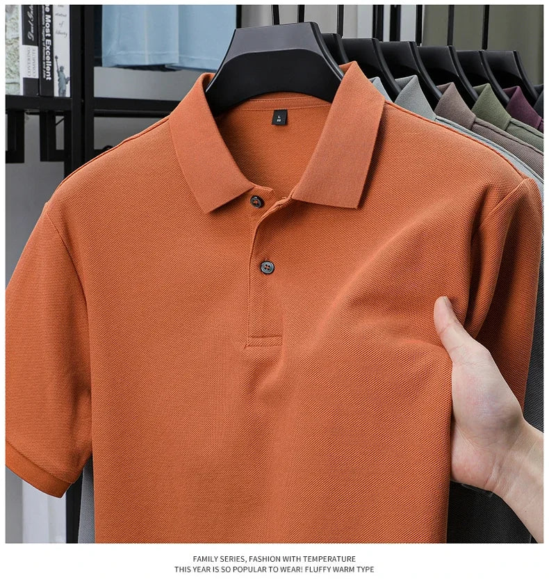 Herren Poloshirt POLO Shirt T-Shirt Kurzarm Zipper Hemd Fashion Polohemd Top NEU
