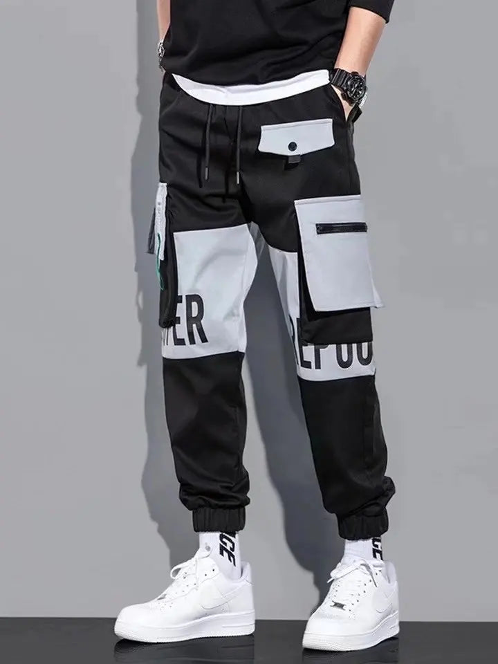 Herren Sporthose Hose Trainingshose Jogger Fitness Slim Fit Cargo Streetwear