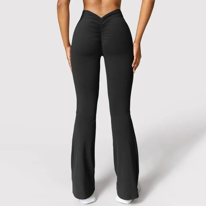 Leggins Donna Push up Vita Alta Pantaloni Sportivi Fitness Yoga Palestra Tuta