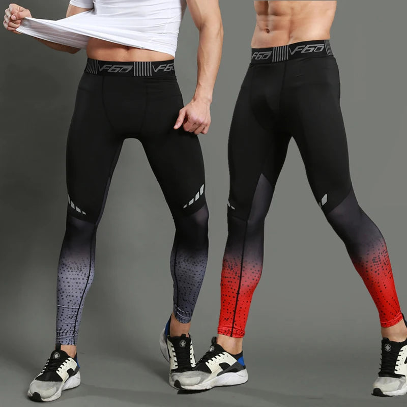 Herren Leggings Sporthose Jogginghose Trainingshose Lauf Hose Kompressionshose