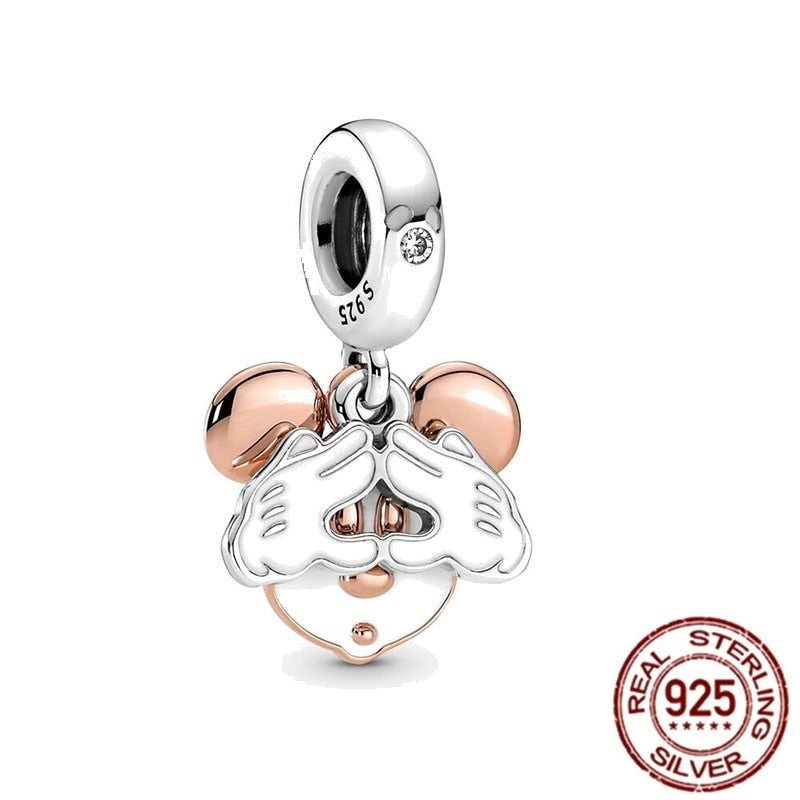Charms Anhänger 925 Sterling Silber Charm Armband verschiedene Themen Damen Geschenk