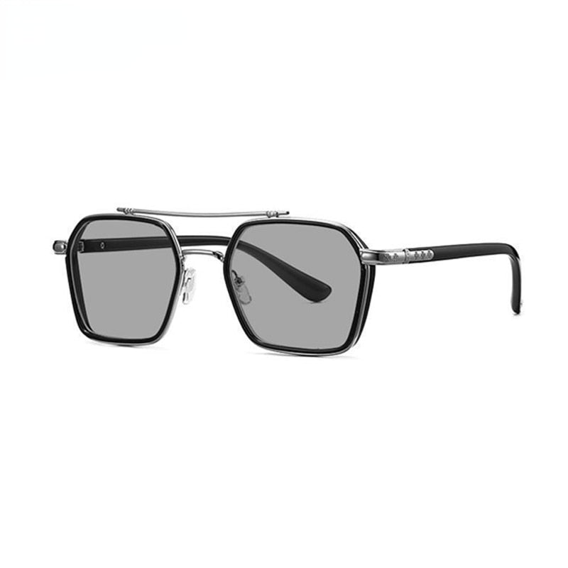 Designer Luxus Sonnenbrille Damen Herren Quadratische Übergröße Gläser Vintage