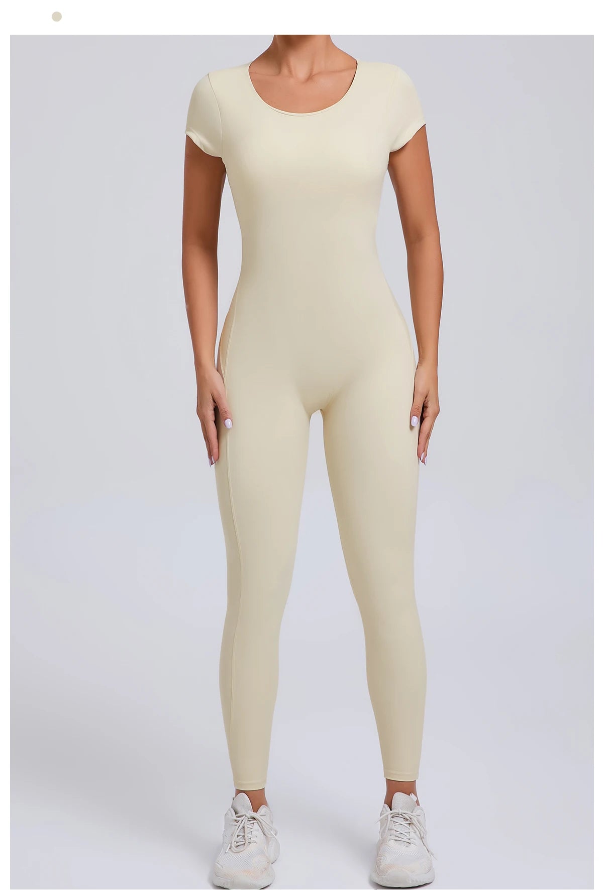 Tuta intera Sportiva Donna Rompers Pantaloni Yoga Palestra Sexy Jumpsuit Tutina