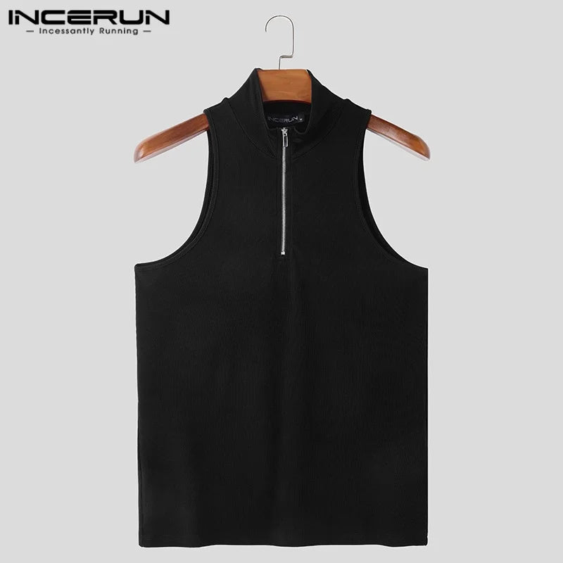 Herren Oberteil Ärmellos Tank Top Sexy Shirt Clubwear Muskel T-Shirt Unterhemd