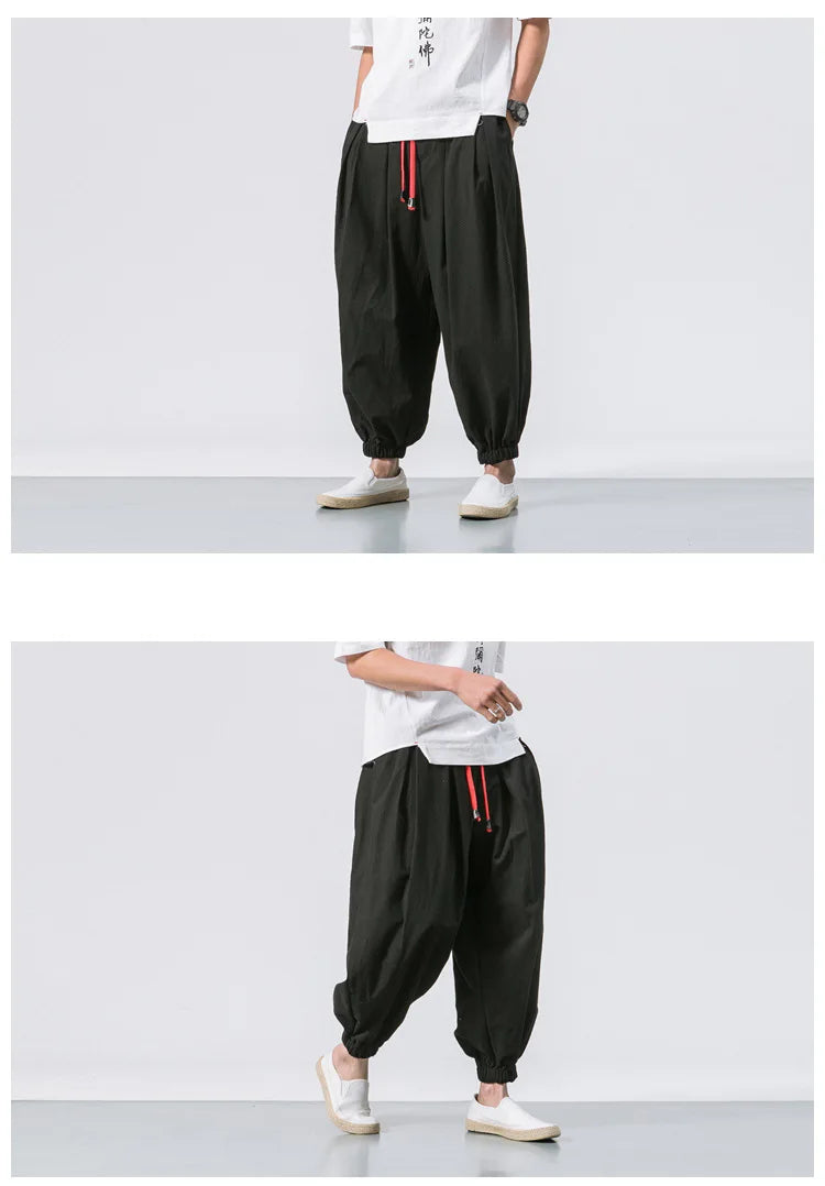 Männer Hose Haremshosen Pumphosen Pluderhosen Hosenrock Herrenrock Kilt Jogger