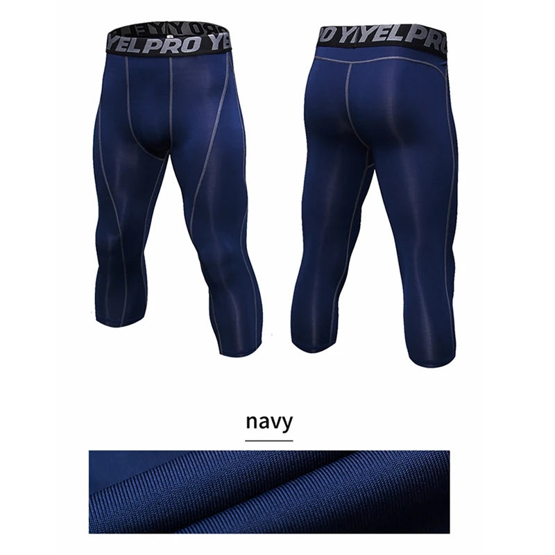 Herren Leggings Sporthose Jogginghose Trainingshose Lauf Hose Kompressionshose