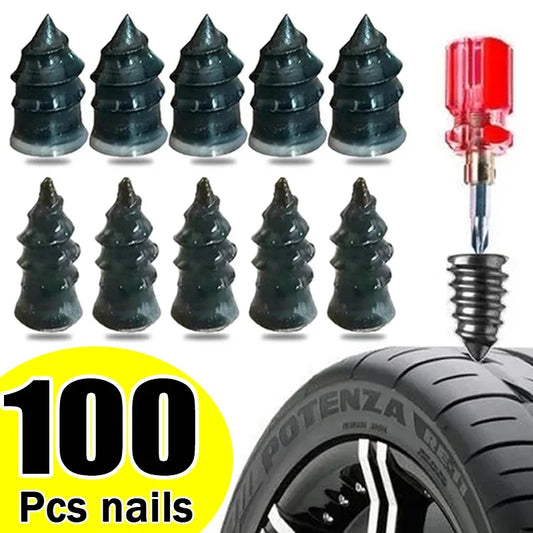 100Tlg Auto Reifenreparatur Set PKW Pannenset Flickzeug Reparatur-Set Motorrad
