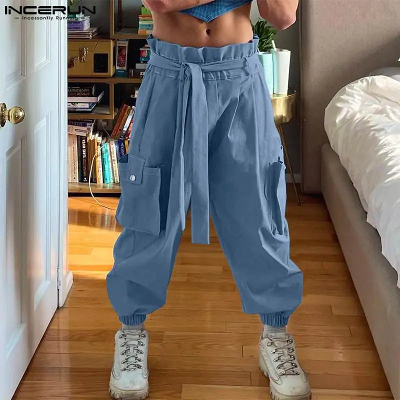 Pantaloni Uomo Fitness Pants Turca Etnici Kilt Sarouel Harem Aladin Leggings