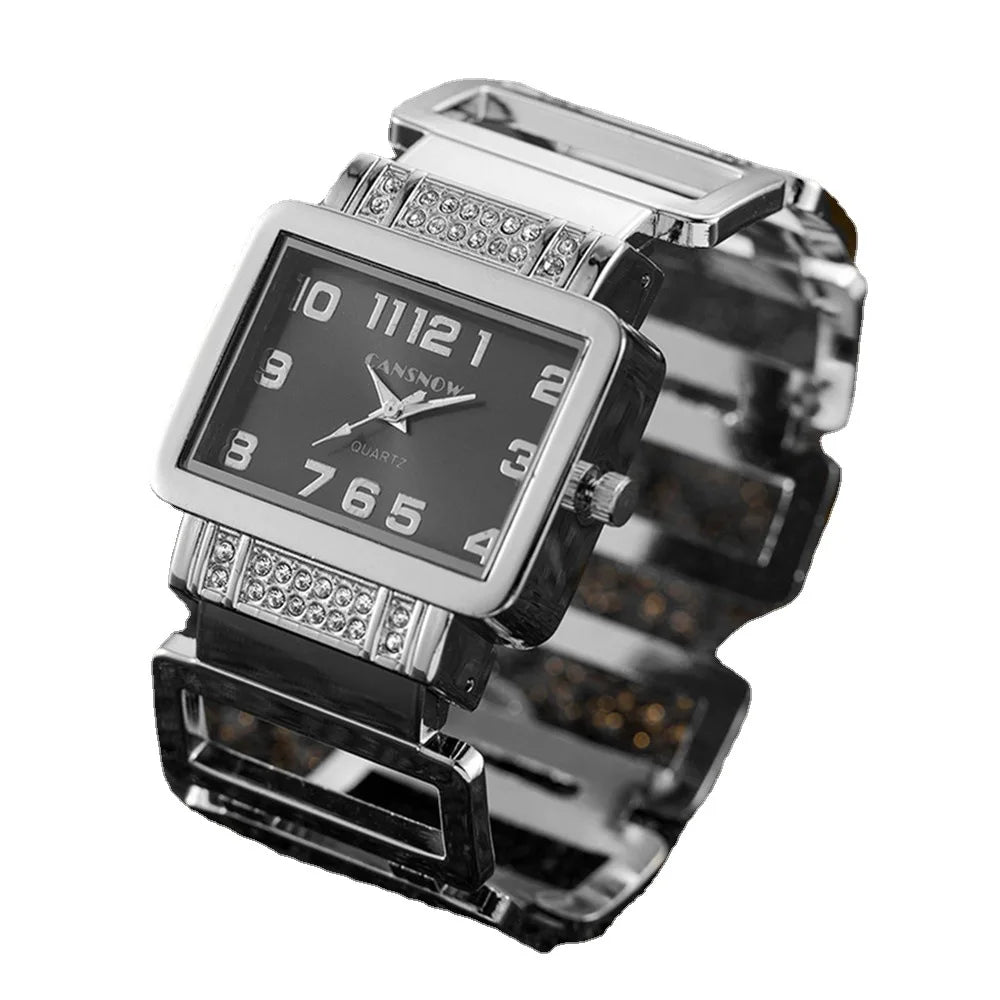 Damen Armband Uhr Mode Fashion Gold Silber Luxus Armband Quartz Business Schmuck