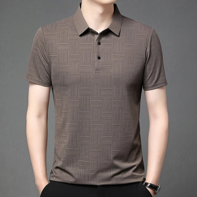 Herren Poloshirt POLO Shirt T-Shirt Kurzarm Zipper Hemd Fashion Polohemd Top NEU