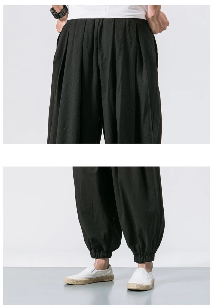 Leggings Pantaloni Fitness Pants Turca Etnici Kilt Uomo Sarouel Harem Aladin