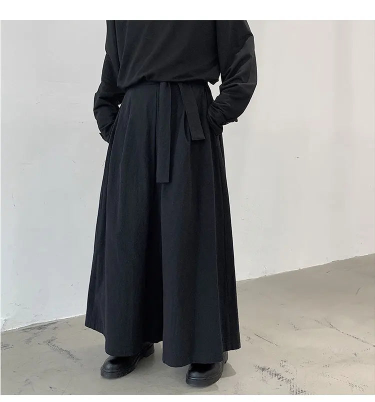 Männer Hose Haremshosen Pumphosen Pluderhosen Hosenrock Herrenrock Kilt Kimono