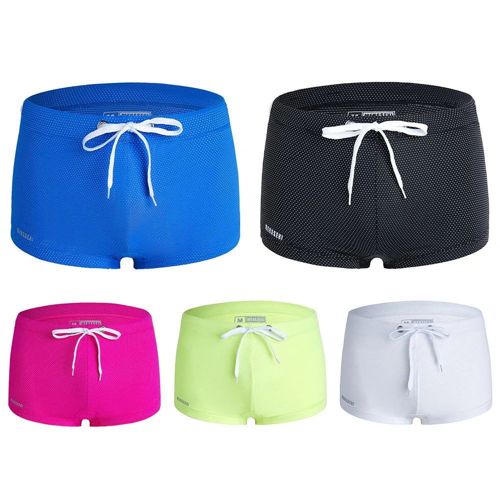 Costume Mare Uomo Pantaloncini corti Boxer Shorts Bagno Slip Interno Piscina