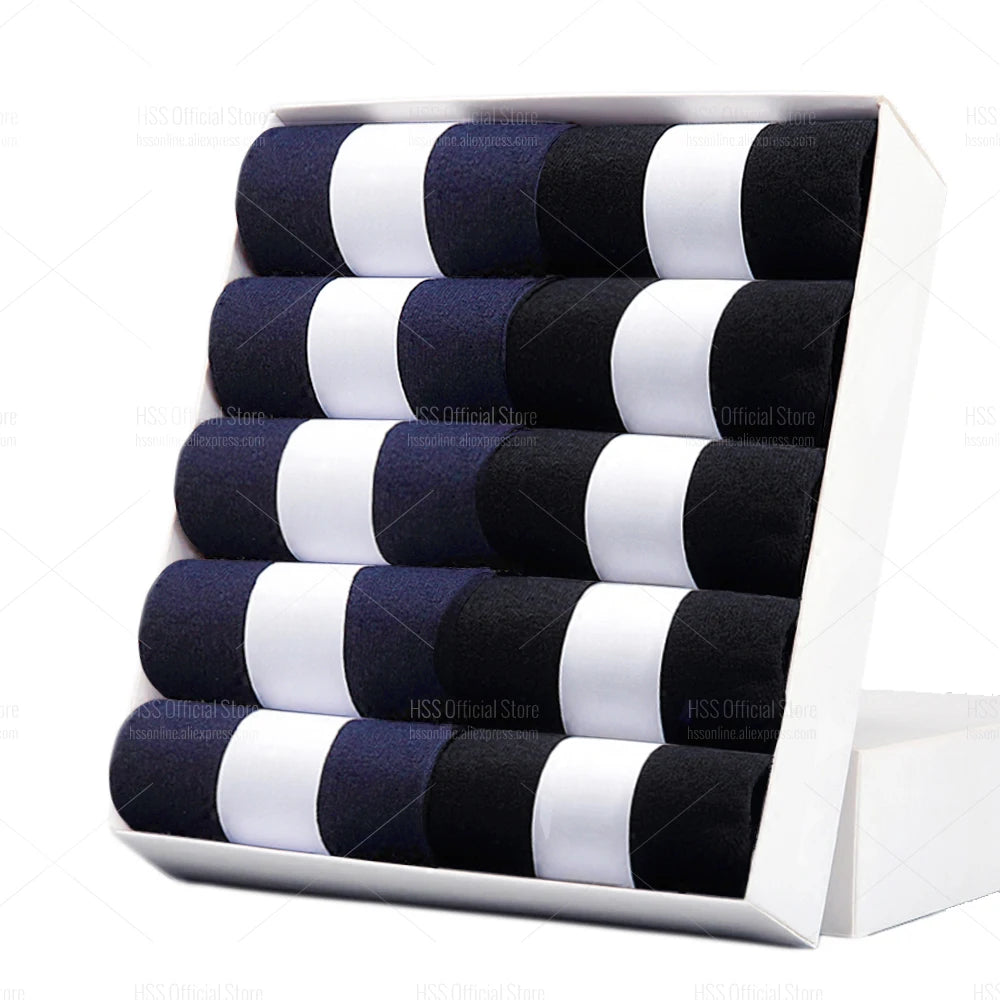 10 Paar Herren Business Socken aus Bambusfaser Atmungsaktives größe 38-45