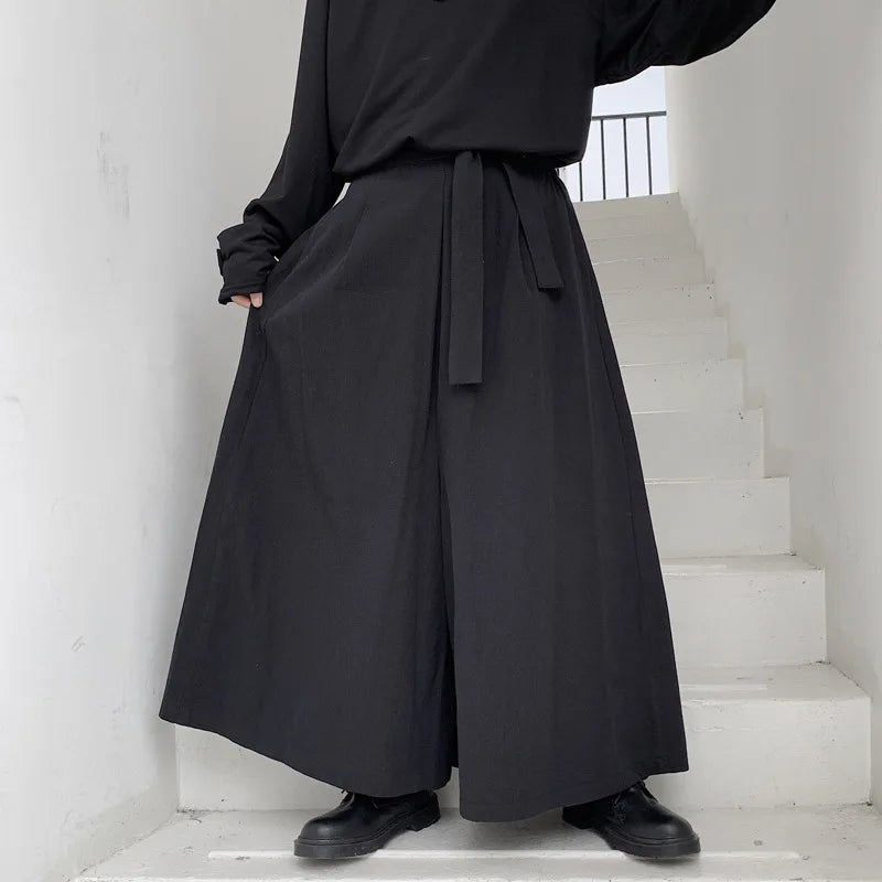 Männer Hose Haremshosen Pumphosen Pluderhosen Hosenrock Herrenrock Kilt Kimono
