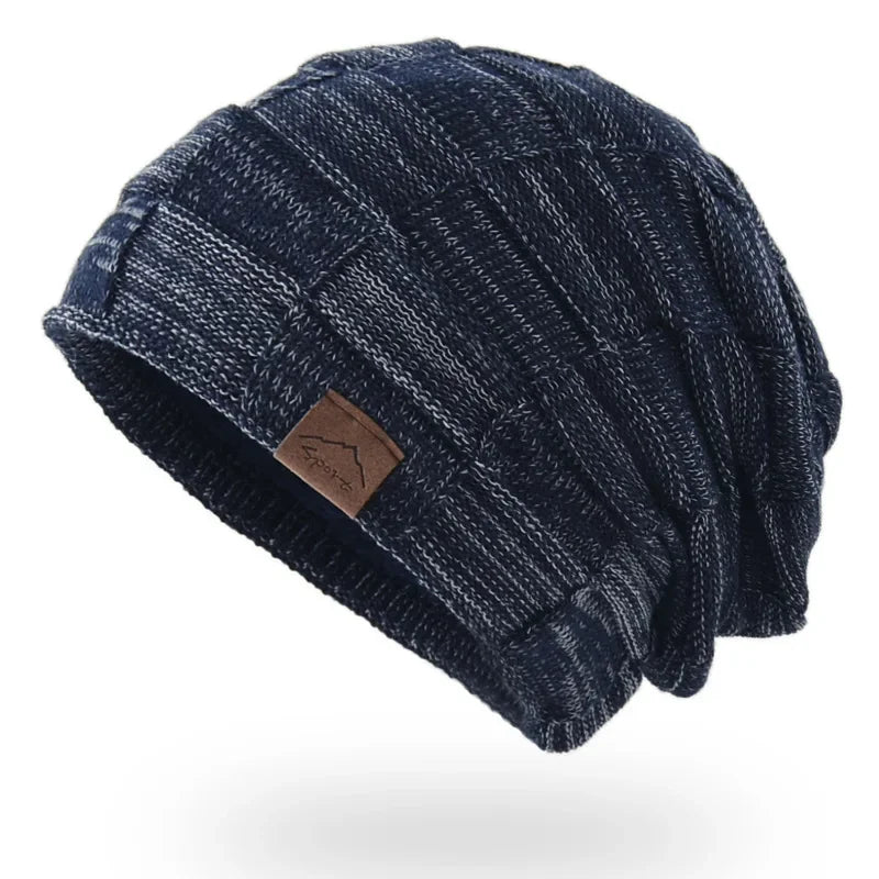 Damen Wolle Mütze Wintermütze Strickmütze Kappe Bommelmütze Pudelmütze Haube