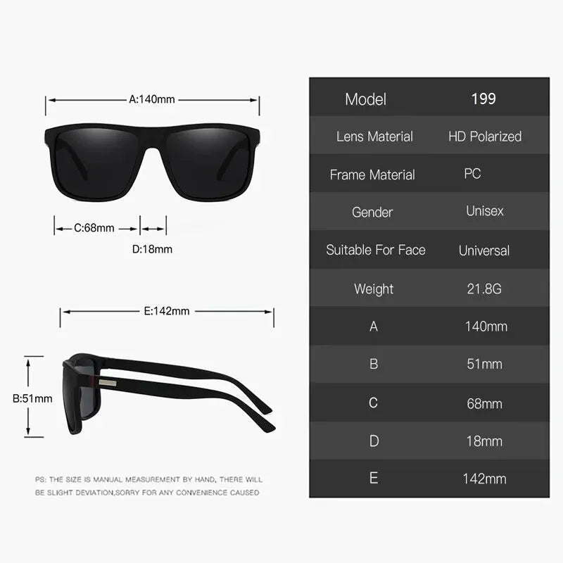 Herren Designer Sonnenbrille polarisierten Gläsern Brille Spiegelbrille UV400