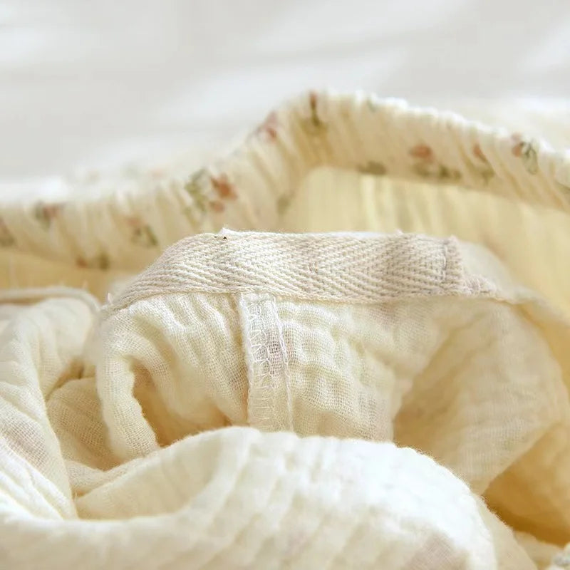 Pyjama für Damen Nachtwäsche Nachthemd Schlafanzug Zweiteiliger Hausanzug
