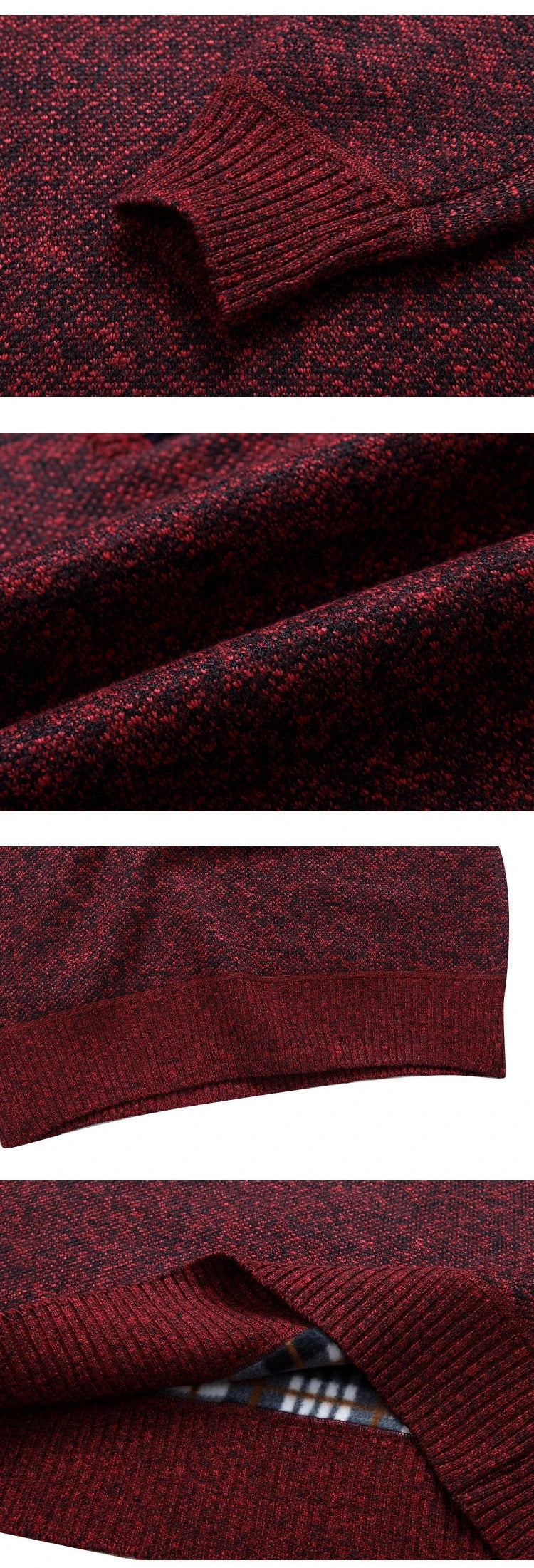 Herren Pullover Sweatshirt Troyer Pulli Sweater Stehkragen Zipper Langarmpulli