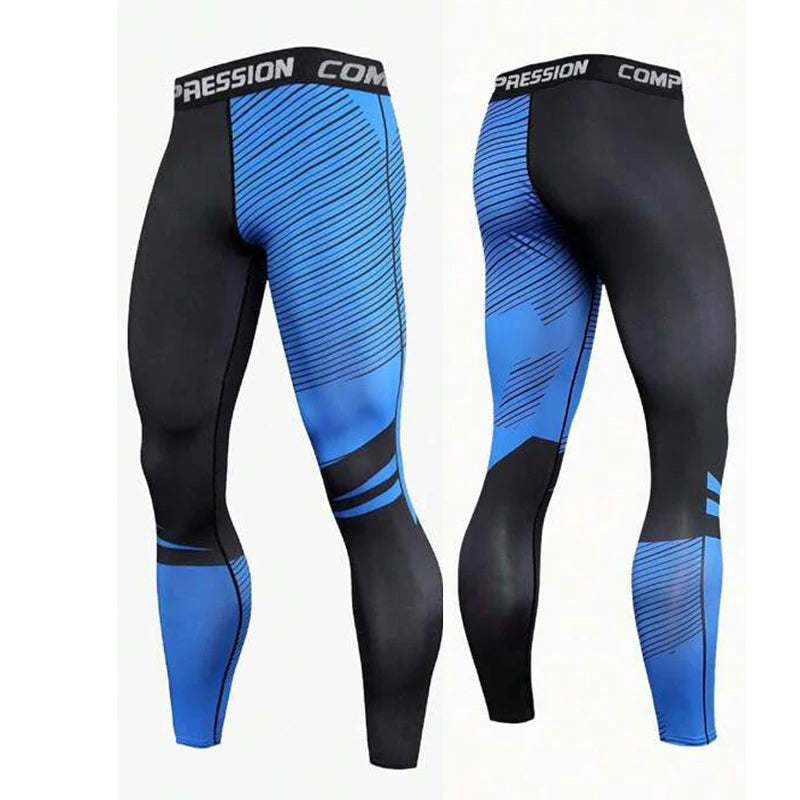 Herren Leggings Sporthose Jogginghose Trainingshose Lauf Hose Kompressionshose