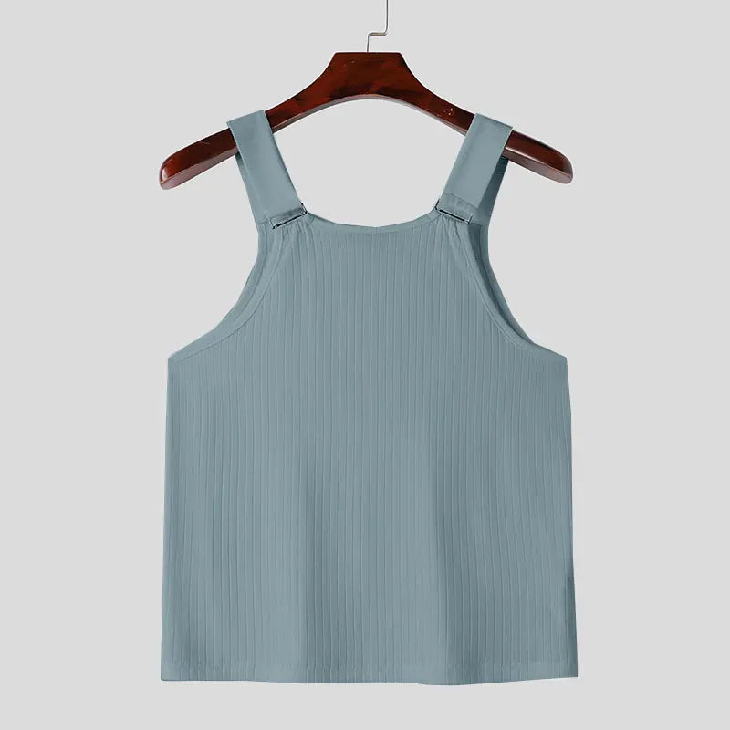 Herren Oberteil Ärmellos Tank Top Sexy Shirt Clubwear Muskel T-Shirt Unterhemd