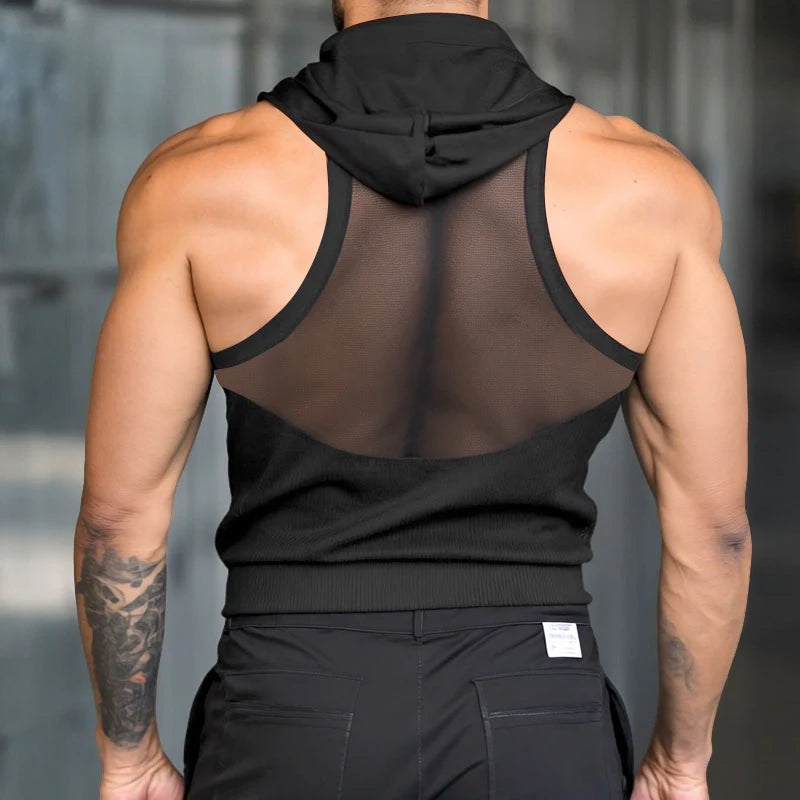 Herren Oberteil Ärmellos Tank Top Sexy Shirt Clubwear Muskel T-Shirt Unterhemd
