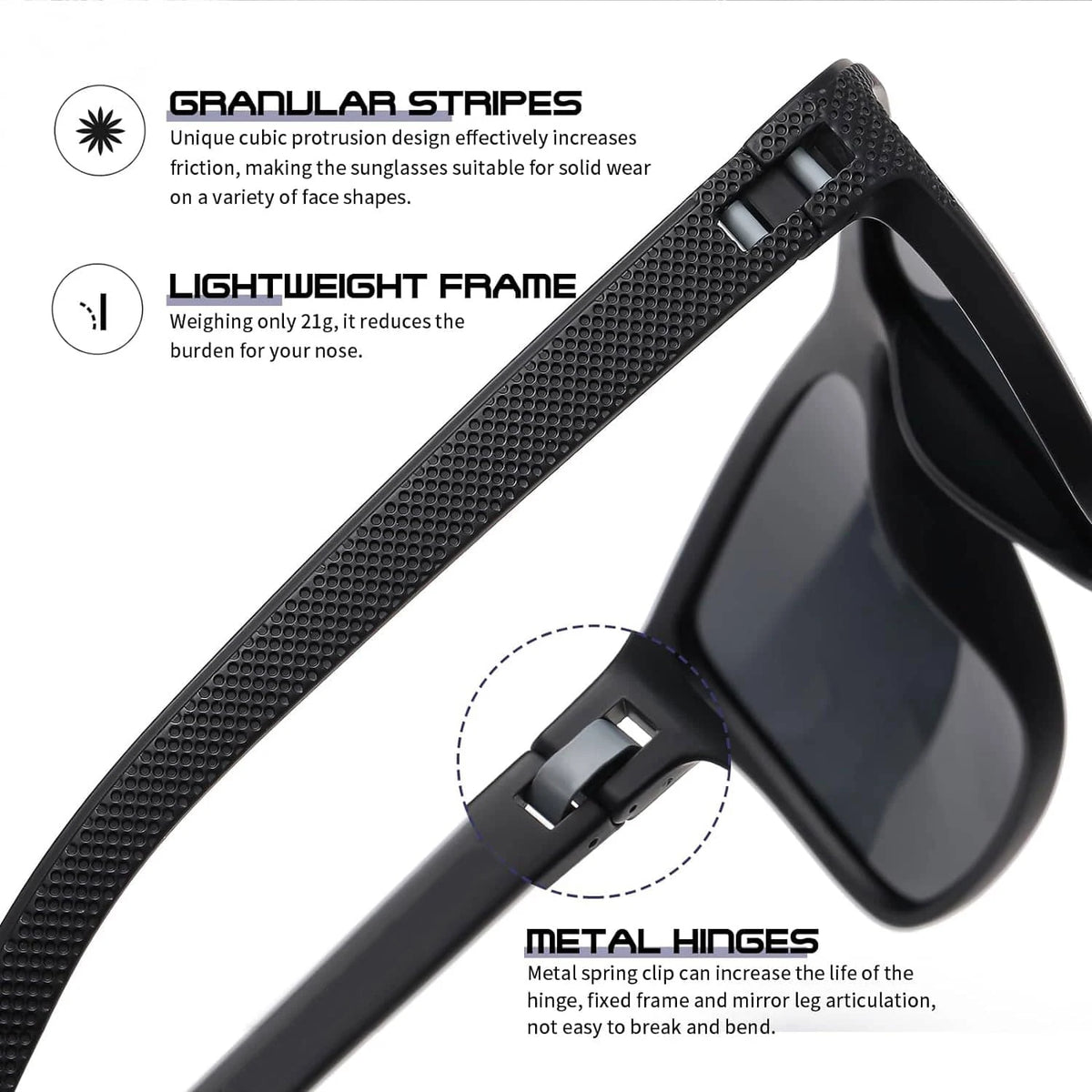 3 Stk Herren Designer Sonnenbrille Polarisierte Pilotenbrille Damen Brille UV400