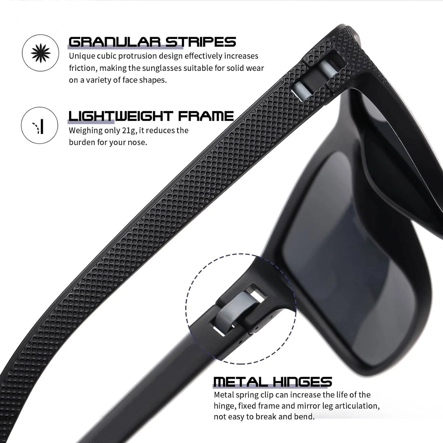 3 Stk Herren Designer Sonnenbrille Polarisierte Pilotenbrille Damen Brille UV400